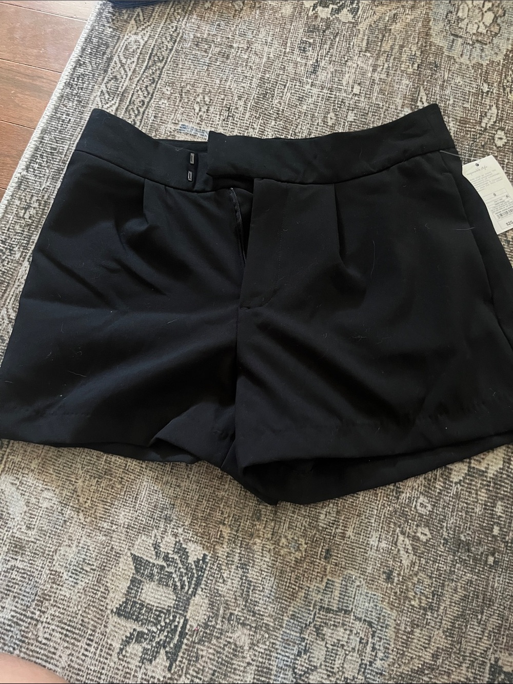 a new day Black High-Waist Dress Shorts